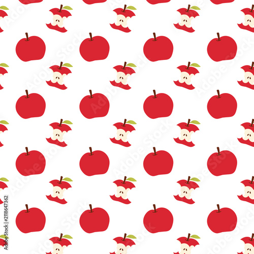 Colorful Apple Seamless Background Pattern