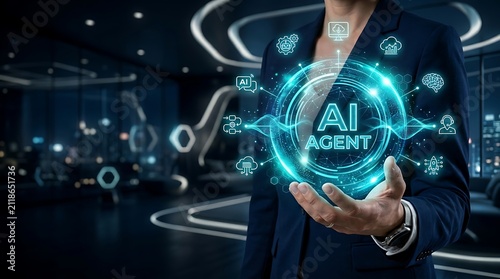 Intelligent Business Automation with AI Agent Visualization and Advanced Virtual Technology for Corporate Digital Innovation Strategy