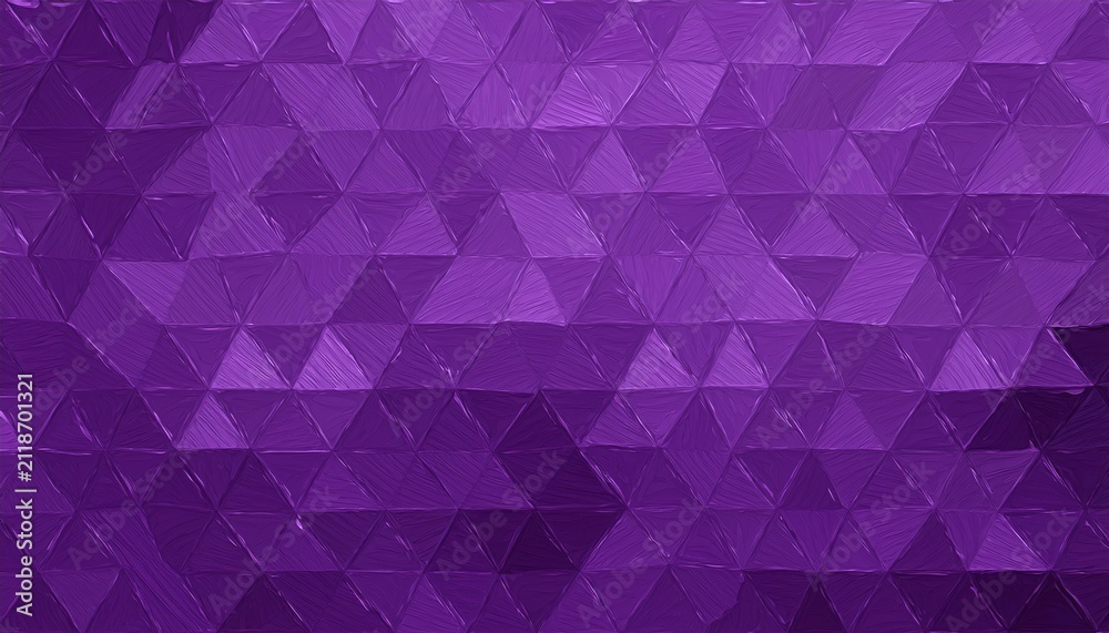 Obraz premium Abstract Triangle Violet Texture Background Digital Illustration