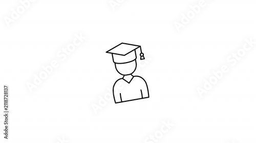 Graduate Avatar Icon