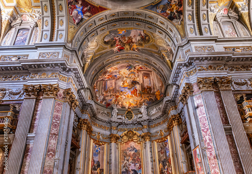 Wall Mural Sant Ignazio church , Rome, Italy