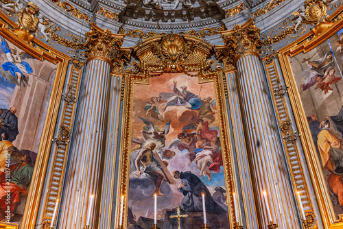 Photography Sant Ignazio church , Rome, Italy