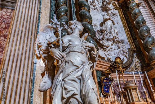 Photography Sant Ignazio church , Rome, Italy