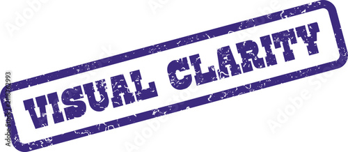 Fotografía Authentic Visual Clarity Rubber Stamp Impression Emphasizing Clear Communication