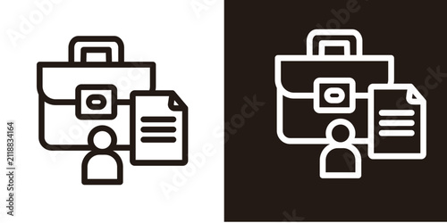 Professional Services  Icon  Set White Style Collection  