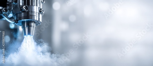 Advanced Cryogenic Rocket Engine Injector with Cold Vapor and Copy Space for Aerospace Technology