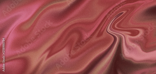 Obraz na plátně Red satin fabric silk texture drape glossy abstract flowing textile with smooth