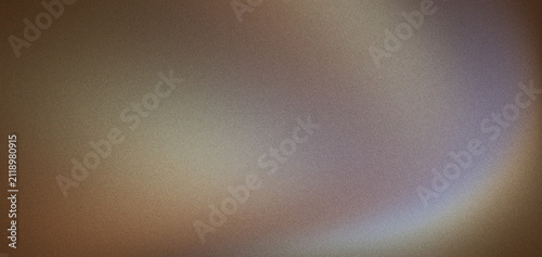 Konstfotografi Abstract blur gradient texture brown blue soft grainy color wash with smooth def