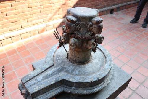 Принти на полотні ハヌマン・ドカ王宮博物館、ネパール、カトマンズ、ダルバール広場