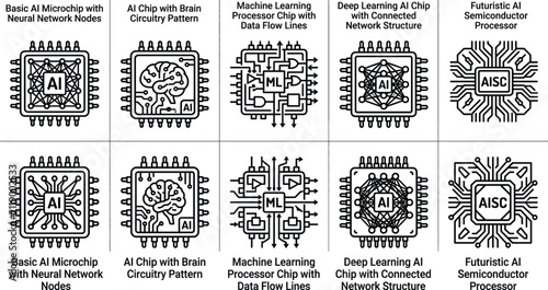 Evolution of Artificial Intelligence Microchips from Neural Networks to Machine Learning and Futuristic Processors