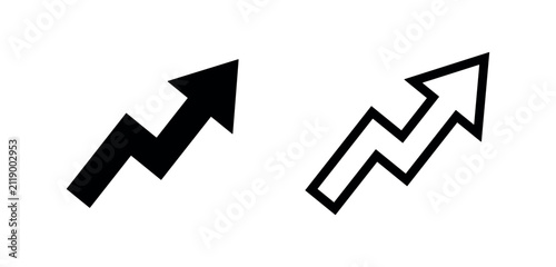 Business Growth Success Upward Arrow
