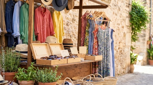 Boutique Clothing Display for Summer Bank Holiday Sale