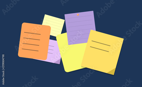 Sticky Note Vector