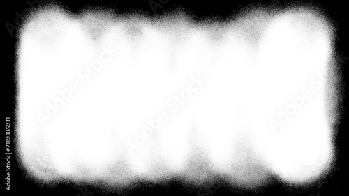 Vertical stroke spray paint frame border illustration presents hand drawn aerosol texture distress edge. Grimy aerosol background layout for photo overlay template poster print clip art.