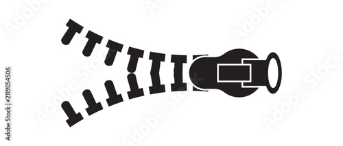 Zipper icon, Zip Icon, Clothing Zipper, Locked Zipper Icon.