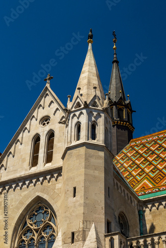 Quadro su tela Matthias Church in Budapest, Hungary