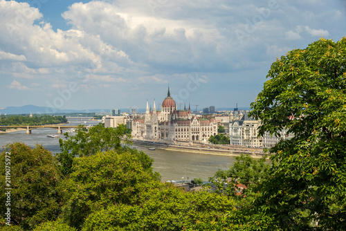 Obraz na płótnie Hungarian Parliament Building