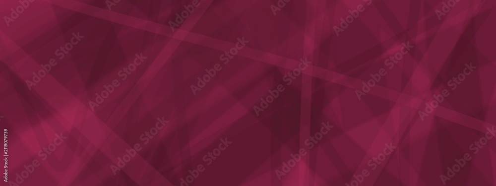 Obraz premium maroon abstract geometric background with transparent overlapping diagonal lines.