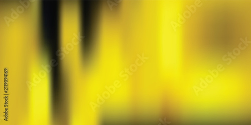 yellow black abstract blurred background smooth gradient with horizontal shapes for design use