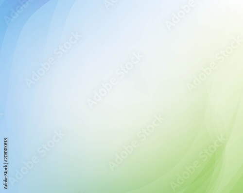 Green And Blue Background With Line