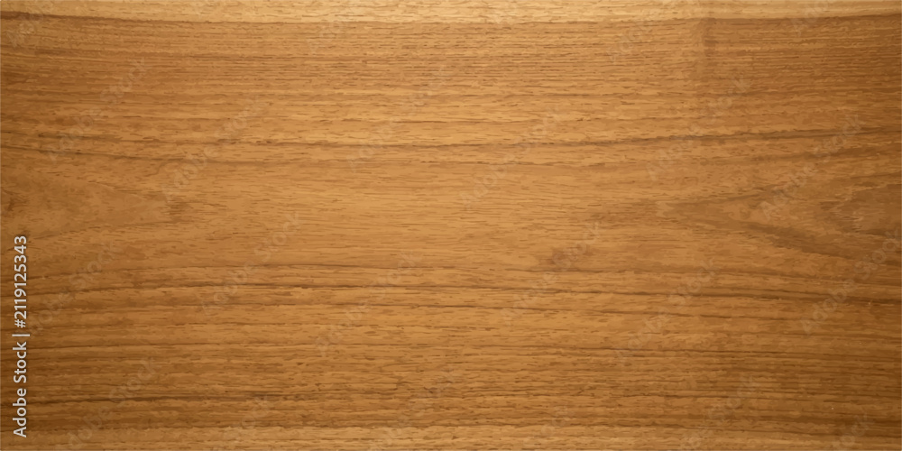 Naklejka premium Fine brown wood background. Wooden plank surface with fine lines. Premium design for wallpaper, banner and packaging.