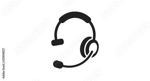Customer Service Headset Icon