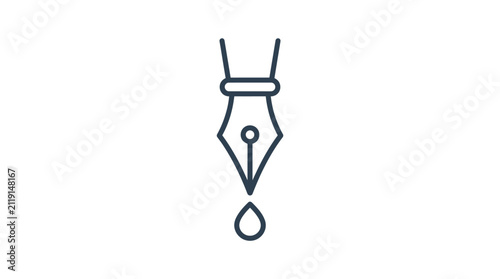 Fountain Pen Nib Icon