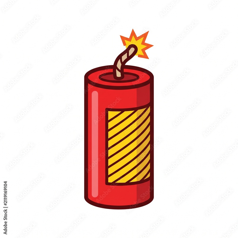 Obraz premium fire extinguisher vector illustration