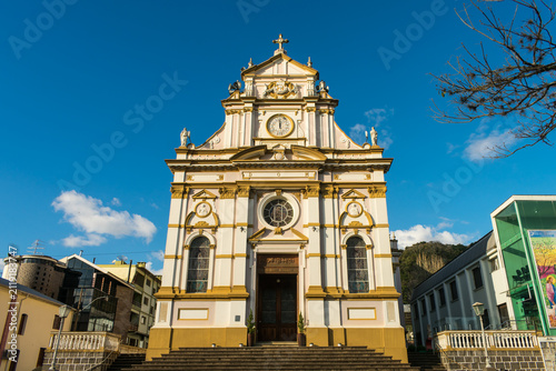 Antonio Prado, Brazil - July 24th 2025: Sagrado Coração de Jesus Parish, main church in Antônio Prado, a historic landmark of the city