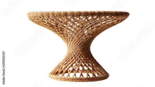 Rattan Console Table