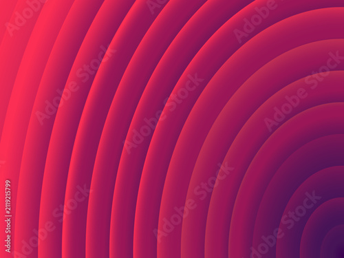 Modern Spectrum Abstract Background with Gradient Curved Layers in Red Purple Pink Vector Design