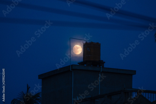 Фотография The July Full Moon is known as the ''Buck Moon'' in Native American tradition, coinciding with Guru Purnima