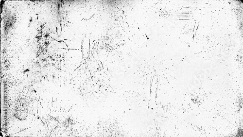 Fotografie Black distressed grunge overlay for creative editing