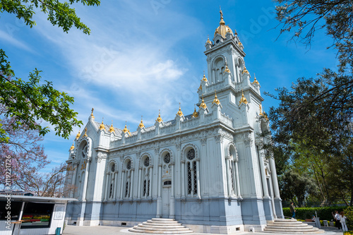 facade of an bulgarian church.