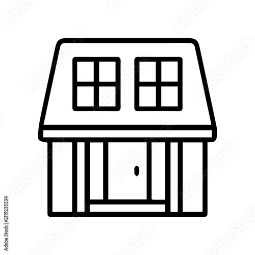 Minimalist Home Outline Icon