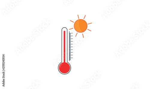 Temperature icon design