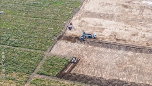 Site preparation for the construction of a missile factory for Homar-K launchers in Gorzów Wielkopolski (Poland)