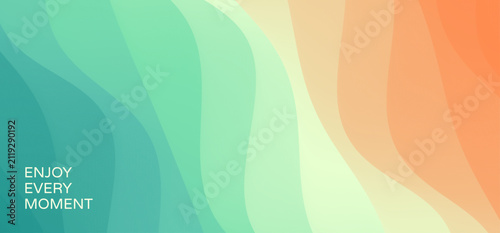 Abstract wavy background. Vector illustration for brochure, poster, presentation, cover, screen, flyer or banner.