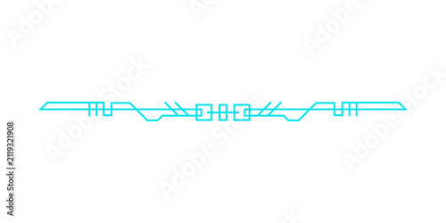 minimal technology border