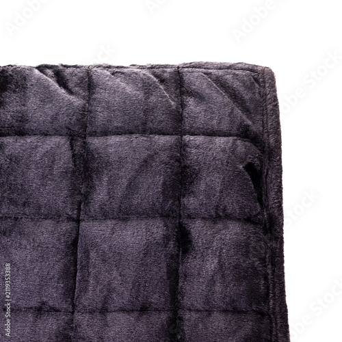 Super Heavy Weighted Blanket Folded on White Background