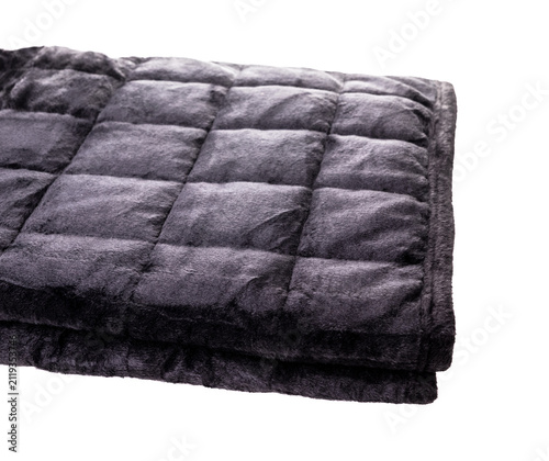 Super Heavy Weighted Blanket Folded on White Background