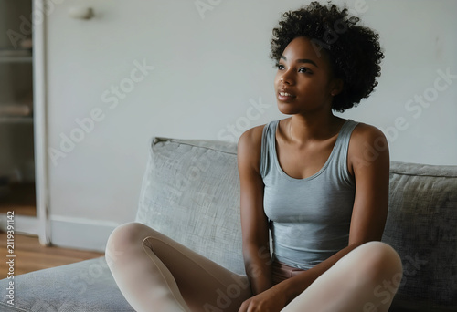 Young african american woma...