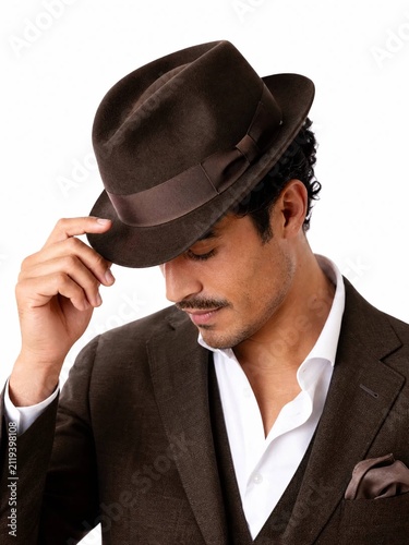 man with hat