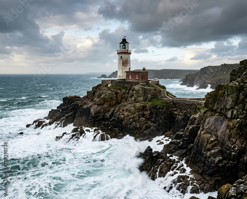 lighthouse on the coast