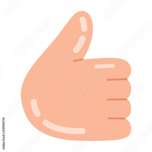 Thumbs Up Hand Icon Design