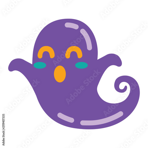 Ghost Halloween icon design