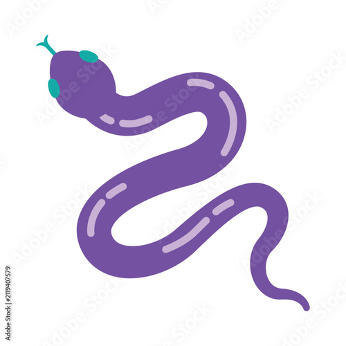 Snake Halloween icon design