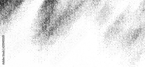 Soft printed streaks occupy the edges of a broad transparent center.