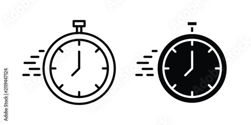 Bild auf Leinwand Instant icon minimal logo collection