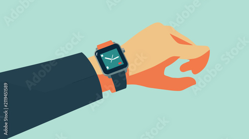 Wristwatch technology timekeeping device